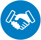 Hands-on support Logo